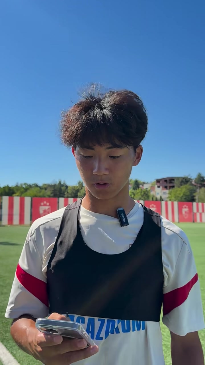 万项:希望拥有像莫德里奇一样的生涯,目标争取走向五大联赛 万项:希望拥有像莫德里奇一样的生涯,目标争取走向五大联赛